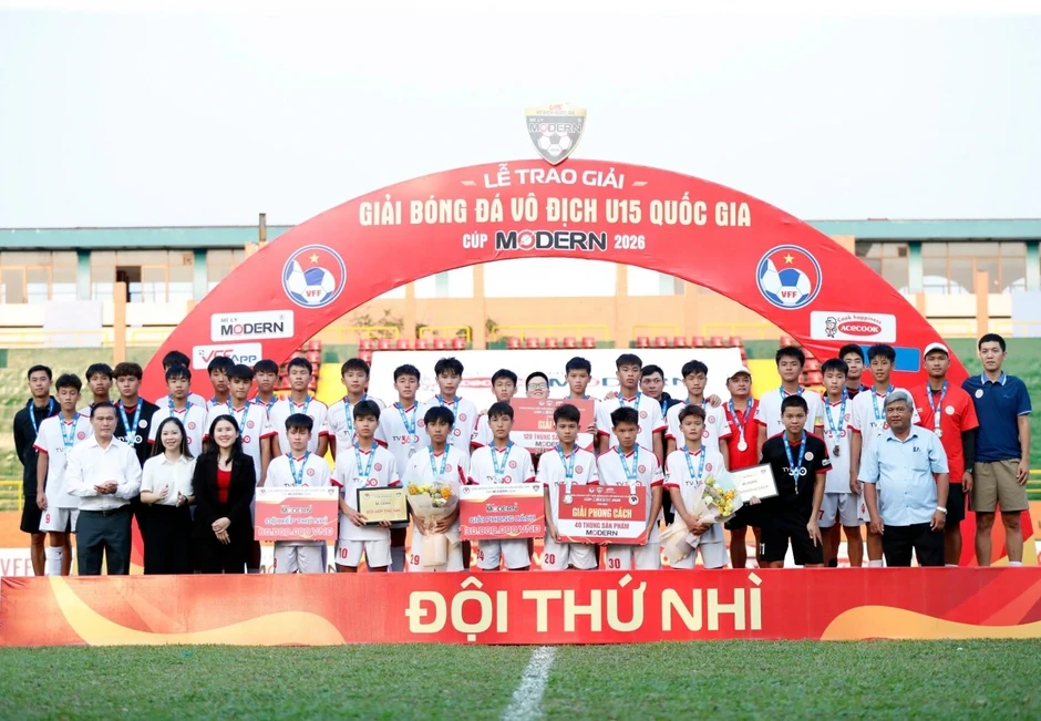 Kết quả bóng đá hôm nay 14-4: Hà Nội I đăng quang ngôi vô địch giải U15 quốc gia Kết quả bóng đá hôm nay 14-4: Hà Nội I đăng quang ngôi vô địch giải U15 quốc gia