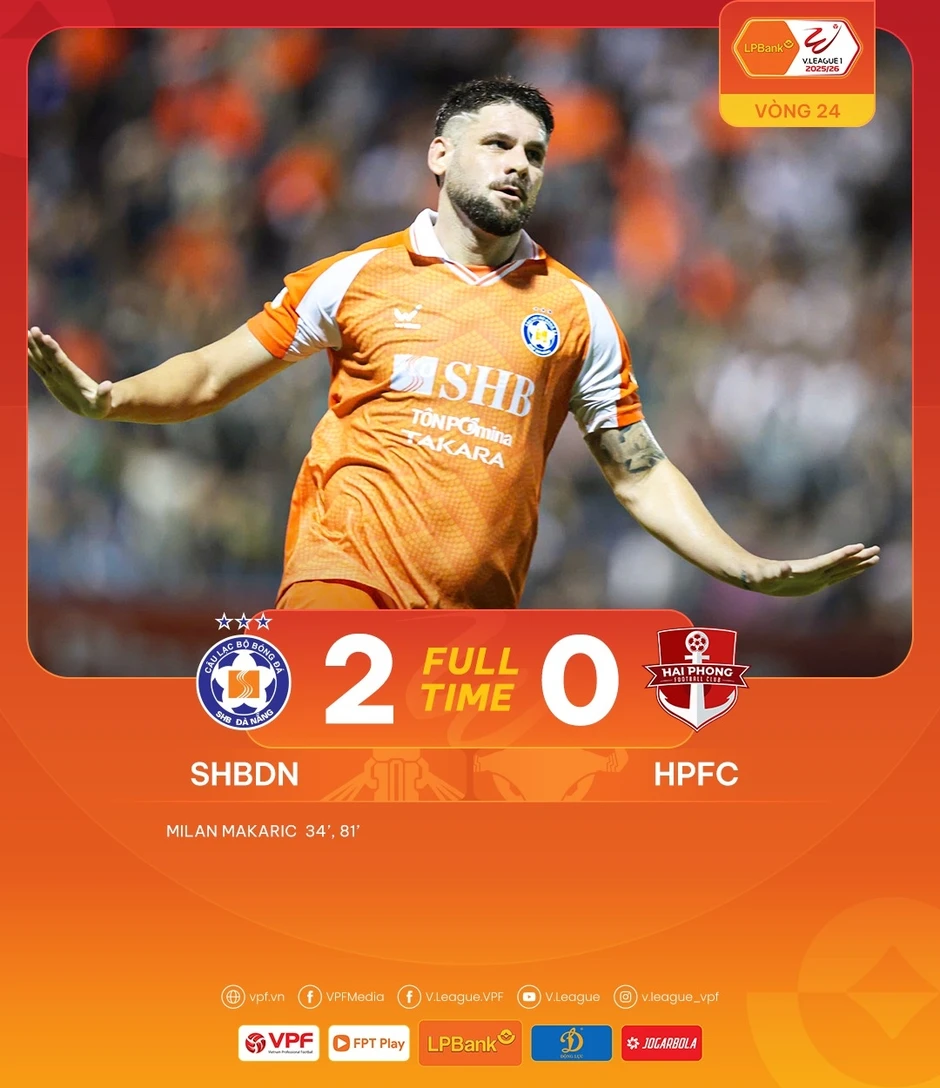 Kết quả bóng đá hôm nay 23/5: Diễn biến kịch tính trong cuộc đua trụ hạng V-League