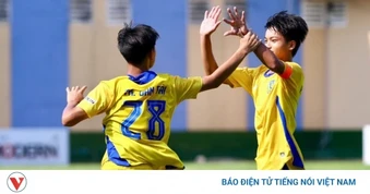 Kết quả bóng đá VCK U15 quốc gia 2026 tối 9/4: SLNA và Tây Ninh vào bán kết