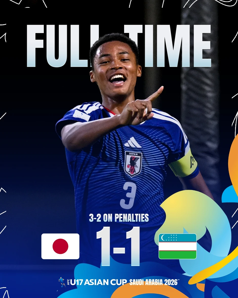 Kết quả U17 châu Á 2026 hôm nay 20/5: Xác định 2 đội vào chung kết Kết quả U17 châu Á 2026 hôm nay 20/5: Xác định 2 đội vào chung kết