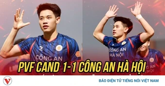 Kết quả vòng 18 V-League 25/26: CAHN hòa thất vọng, Ninh Bình thắng kịch tính