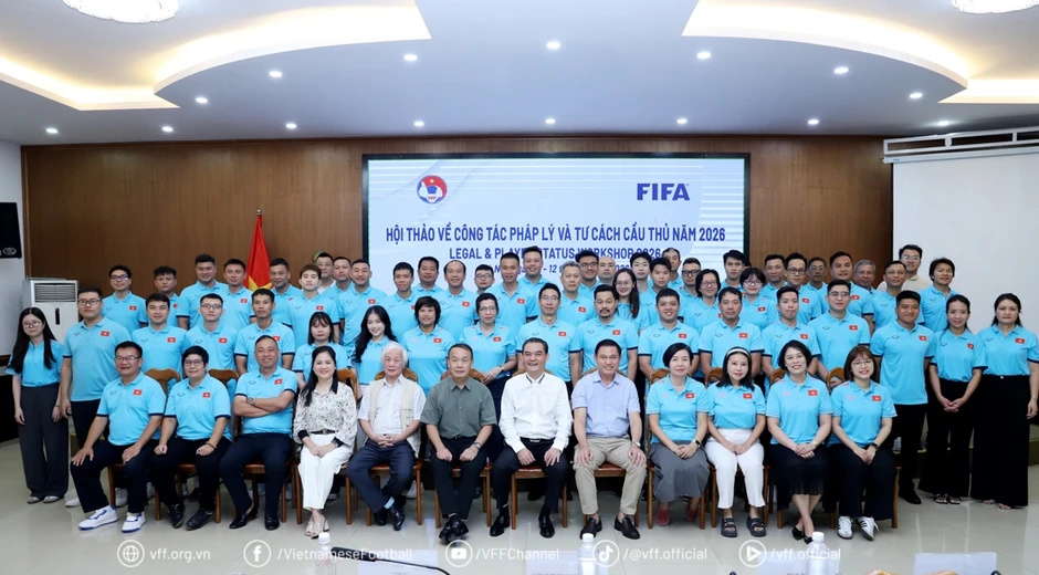 Khai mạc hội thảo công tác pháp lý và tư cách cầu thủ năm 2026 Khai mạc hội thảo công tác pháp lý và tư cách cầu thủ năm 2026