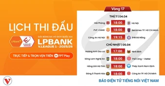 Lịch thi đấu vòng 17 V-League 2025/2026: HAGL đọ sức Ninh Bình