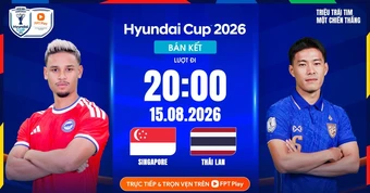 Link xem trực tiếp ASEAN Cup 2026 hôm nay 15/8