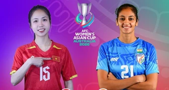 Link xem trực tiếp bóng đá nữ Việt Nam vs Ấn Độ: VCK Asian Cup 2026
