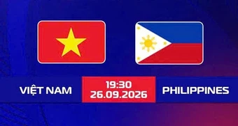 Link xem trực tiếp bóng đá Việt Nam vs Philippines, 19h30 hôm nay 26/9