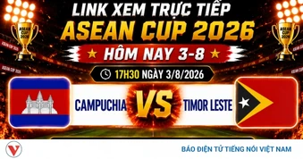 Link xem trực tiếp ĐT Campuchia vs ĐT Timor Leste vòng bảng ASEAN Cup 2026