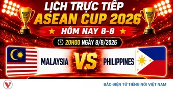 Link xem trực tiếp Malaysia vs Philippines tại ASEAN Cup 2026 hôm nay 8/8