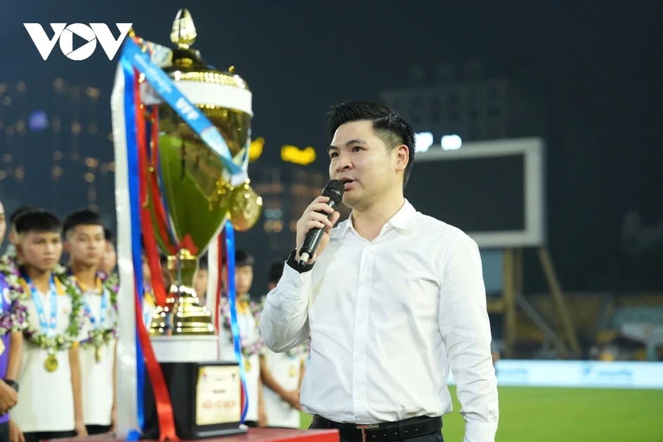 Những nhà vô địch U15 Quốc gia 2026 nhận vinh dự đặc biệt