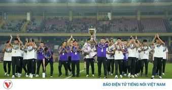 Những nhà vô địch U15 Quốc gia 2026 nhận vinh dự đặc biệt