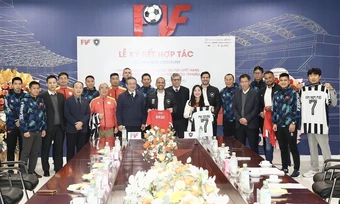 PVF hợp tác với CLB Brazil