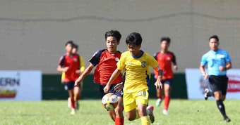 SLNA toàn thắng, Quảng Nam nhận 'vé vớt' tứ kết U15 quốc gia