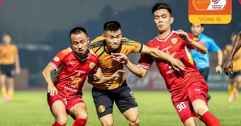 Thanh Hóa thua đau Hà Tĩnh ở phút 90+3