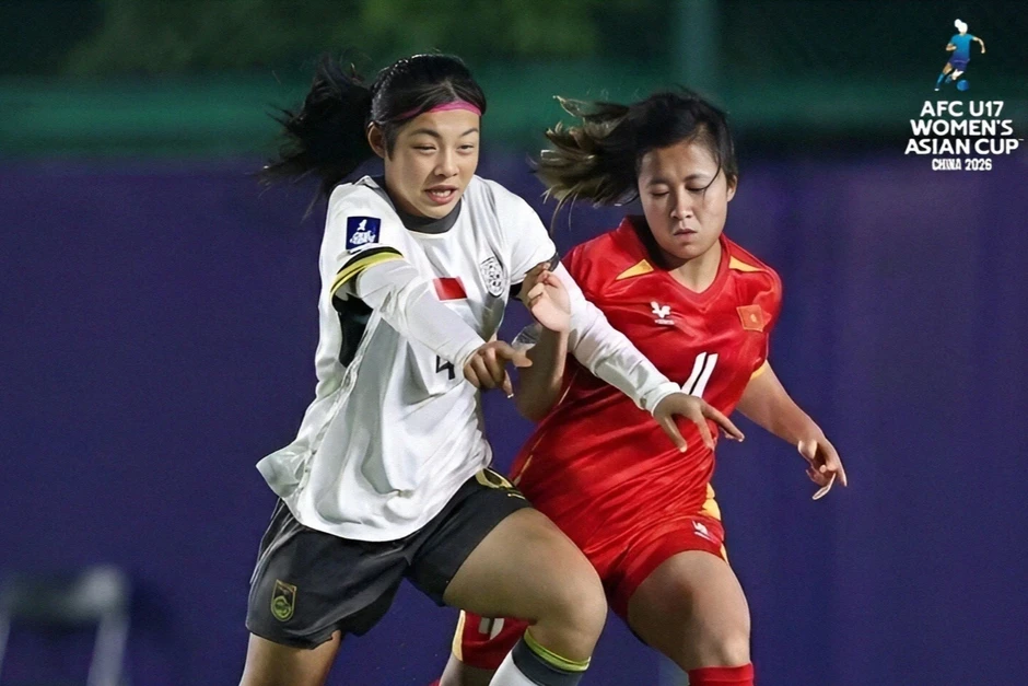 Thất bại trước U17 nữ Trung Quốc, U17 nữ Việt Nam bị đẩy vào thế khó Thất bại trước U17 nữ Trung Quốc, U17 nữ Việt Nam bị đẩy vào thế khó