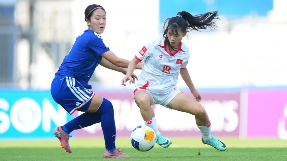 Thua Nhật Bản, U20 nữ Việt Nam dừng bước ở tứ kết U20 nữ châu Á 2026 Thua Nhật Bản, U20 nữ Việt Nam dừng bước ở tứ kết U20 nữ châu Á 2026