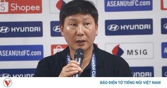 Toàn cảnh: Họp báo sau trận đấu Việt Nam 3-1 Campuchia vòng bảng ASEAN Cup 2026