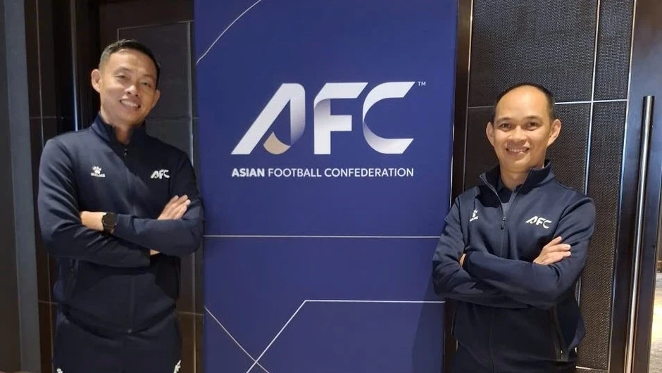 Trọng tài Việt Nam đón tin vui từ Liên đoàn Bóng đá châu Á Trọng tài Việt Nam đón tin vui từ Liên đoàn Bóng đá châu Á