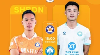 Trực tiếp bóng đá Đà Nẵng 0-0 Nam Định: Thế trận đôi công
