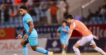 Trực tiếp bóng đá Đà Nẵng 1-2 Nam Định: Hậu vệ U23 Việt Nam ghi bàn