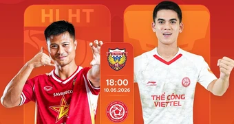 Trực tiếp bóng đá Hà Tĩnh 0-2 Thể Công Viettel: Đội khách áp đảo (H2)