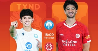 Trực tiếp bóng đá Nam Định vs Thể Công Viettel: Cân tài