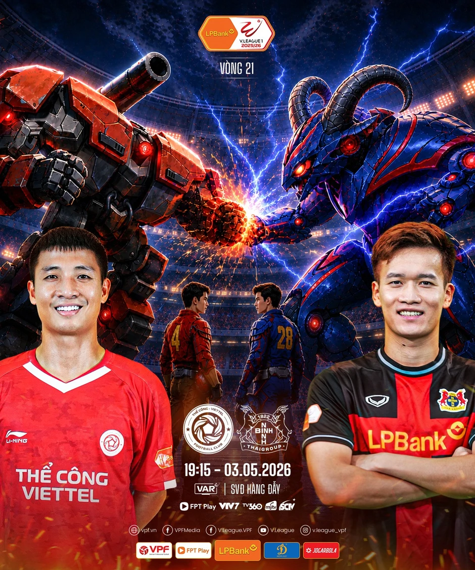 Trực tiếp bóng đá Thể Công Viettel vs Ninh Bình: Rực lửa Hàng Đẫy Trực tiếp bóng đá Thể Công Viettel vs Ninh Bình: Rực lửa Hàng Đẫy