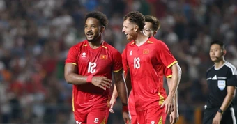 Trực tiếp bóng đá Việt Nam 2-0 Myanmar: Xuân Mạnh nhân đôi cách biệt