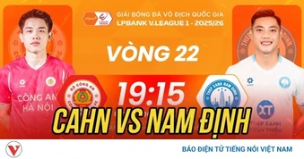 TRỰC TIẾP CAHN vs Nam Định: Thượng đỉnh V-League, ngôi vương vẫy gọi