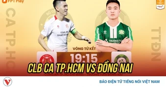 Trực tiếp CLB CA TP.HCM 0-0 Đồng Nai: Thế trận hấp dẫn, chờ bàn mở tỷ số