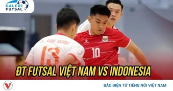 Trực tiếp ĐT Futsal Việt Nam 1-2 ĐT Futsal Indonesia: Đa Hải rút ngắn tỷ số