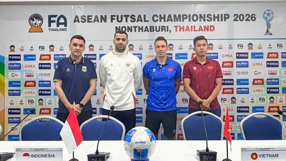 Trực tiếp ĐT Futsal Việt Nam 1-2 ĐT Futsal Indonesia: Đa Hải rút ngắn tỷ số Trực tiếp ĐT Futsal Việt Nam 1-2 ĐT Futsal Indonesia: Đa Hải rút ngắn tỷ số