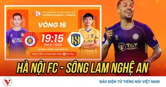 Trực tiếp Hà Nội FC - SLNA vòng 16 V-League 2025/2026: Hoàng Hên tỏa sáng?
