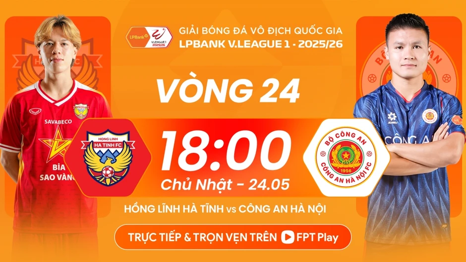 Trực tiếp Hà Tĩnh 0-0 CAHN: Cột dọc từ chối bàn thắng
