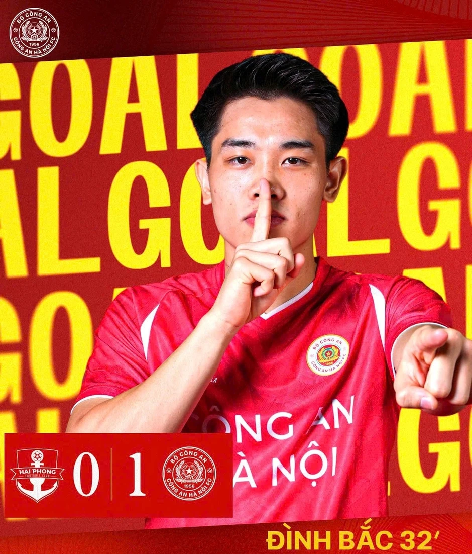 Trực tiếp Hải Phòng 0-2 CAHN: Đình Bắc solo ghi bàn ấn tượng