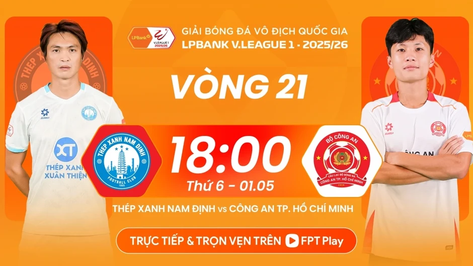 Trực tiếp Nam Định 0-0 CLB CA TP.HCM: Xuân Son ghi bàn trở lại? Trực tiếp Nam Định 0-0 CLB CA TP.HCM: Xuân Son ghi bàn trở lại?