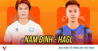Trực tiếp Nam Định vs HAGL vòng 18 V-League 2025/2026