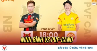 Trực tiếp Ninh Bình 0-0 PVF-CAND: Chủ nhà giải tỏa áp lực