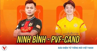 Trực tiếp Ninh Bình 0-0 PVF-CAND: Thách thức với chủ nhà