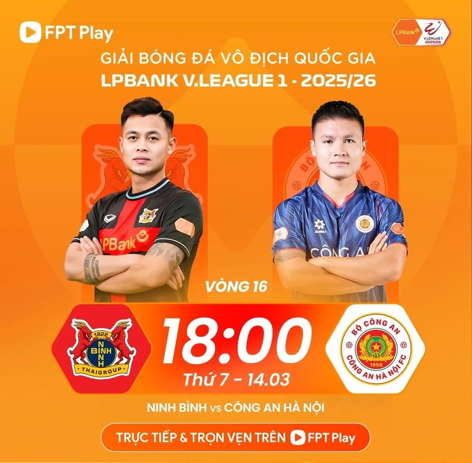 Trực tiếp Ninh Bình vs CAHN: Lộ diện đội hình xuất phát