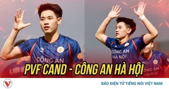 Trực tiếp PVF CAND 1-1 CAHN: Dàn sao U23 Việt Nam liên tục ghi bàn