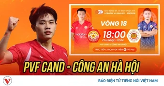 Trực tiếp PVF CAND - CAHN: Đình Bắc tỏa sáng rực rỡ?