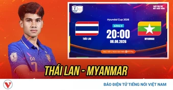 Trực tiếp Thái Lan - Myanmar ASEAN Cup 2026: Căng như dây đàn