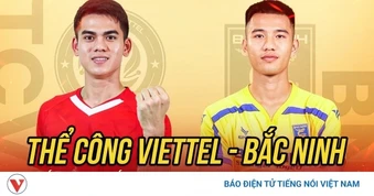 Trực tiếp Thể Công Viettel vs Bắc Ninh tứ kết Cúp Quốc gia 2025/2026