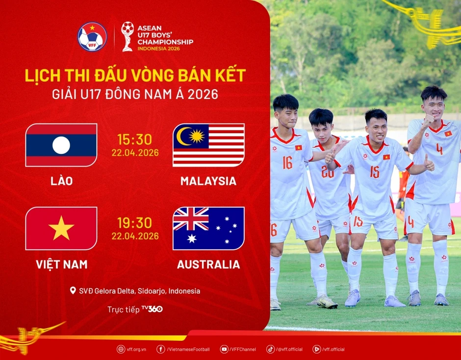 Trực tiếp U17 Việt Nam 0-1 U17 Australia: Becvinovski lập siêu phẩm