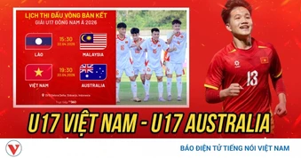 Trực tiếp U17 Việt Nam 1-1 U17 Australia: VAR tạo kịch tính, Mạnh Cường gỡ hòa