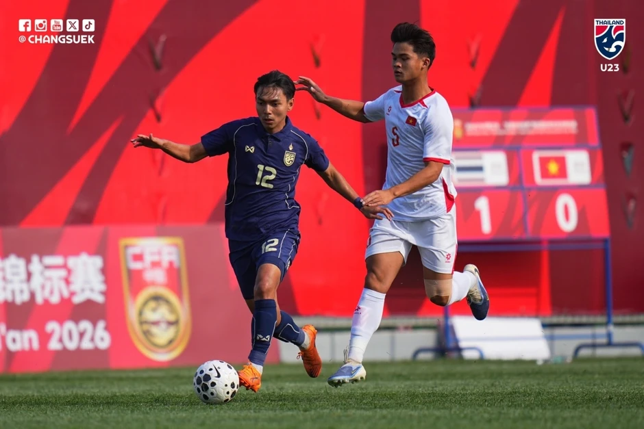 Trực tiếp U23 Việt Nam vs U23 Trung Quốc CFA Team China Cup 2026