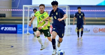Tuyển futsal Thái Lan thắng Australia, tiến vào chung kết gặp Indonesia