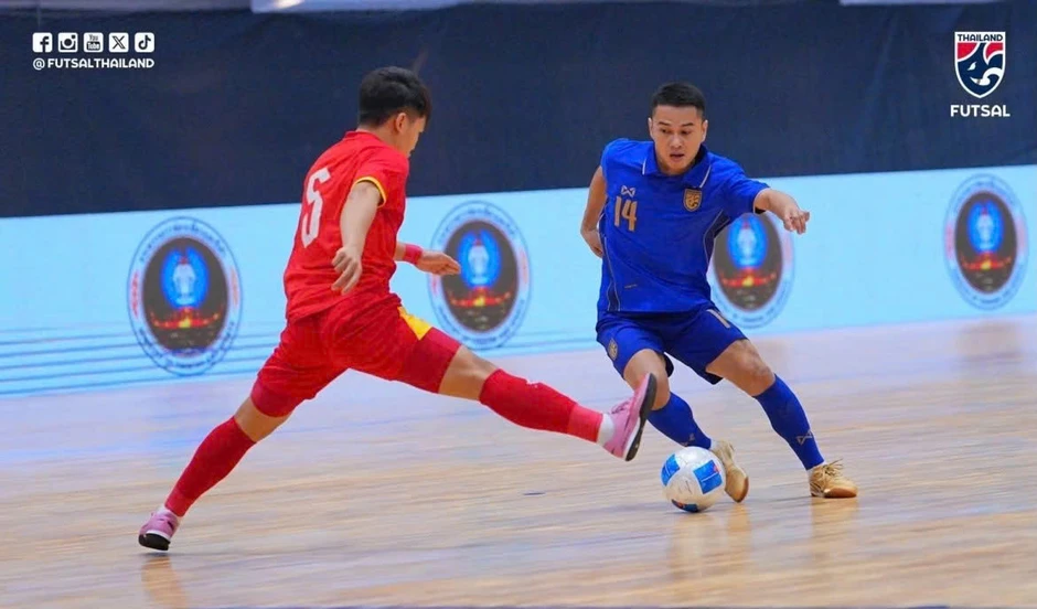 Tuyển futsal Việt Nam hòa khó tin Thái Lan ở giải châu lục Tuyển futsal Việt Nam hòa khó tin Thái Lan ở giải châu lục