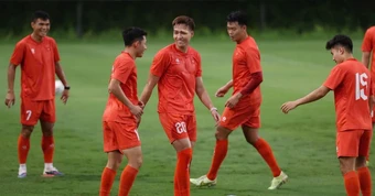 Tuyển Việt Nam vắng 4 cầu thủ trước trận đấu Campuchia