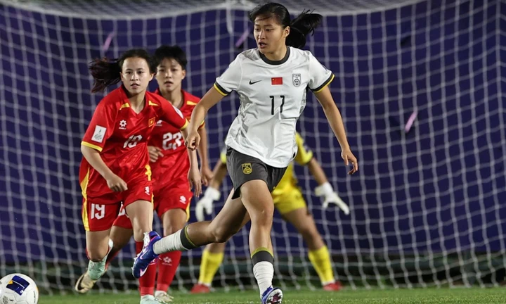 U17 nữ Việt Nam thua Trung Quốc 0-3, đứng sau Thái Lan U17 nữ Việt Nam thua Trung Quốc 0-3, đứng sau Thái Lan